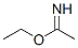 structure of CAS# 1000-84-6, 1-Ethoxyethylideneazanium Chloride;1-Ethoxyethylideneammonium Chloride;Nsc 139094