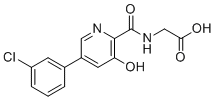 CAS#: 1000025-07-9， Vadadustat