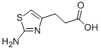 structure of CAS# 100114-41-8, 2-Amino-4-Thiazolepropanoic Acid;3-(2-Amino-1,3-Thiazol-4-Yl)Propanoic Acid(SALTDATA: Hcl);3-(2-AMINO-1,3-THIAZOL-4-YL)PROPANOIC ACID;3-(2-AMINO-THIAZOL-4-YL)-PROPIONIC ACID