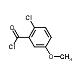 CAS#: 100191-61-5， 2-Chloro-5-Methoxybenzoyl Chloride