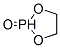 structure of CAS# 1003-11-8, 1,3,2-Dioxaphospholan-2-Ium 2-Oxide;1,3,2-Dioxaphospholane, 2-Oxide;Ethylene Cyclic Phosphite;Ethylene Glycol Cyclic Phosphite