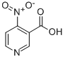 结构式 CAS# 100367-58-6, 4-硝基-3-吡啶羧酸