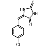 CAS#: 10040-86-5， (5E)-5-(4-Chlorobenzylidene)-2,4-Imidazolidinedione