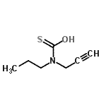 CAS#: 100400-39-3， Propyl(2-Propyn-1-Yl)Carbamothioic O-Acid