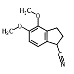 CAS#: 100449-14-7， 4,5-Dimethoxy-1-Indanecarbonitrile
