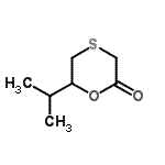 CAS#: 100465-43-8， 6-Isopropyl-1,4-Oxathian-2-One