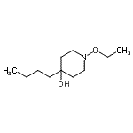 CAS#: 100535-61-3， 4-Butyl-1-Ethoxy-4-Piperidinol