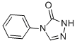 structure of CAS# 1008-30-6, 4-Phenyl-2H-1,2,4-Triazol-3-One;4-Phenyl-2,4-Dihydro-3H-1,2,4-Triazol-3-One;Mls000736464;Smr000338414