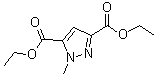 structure of CAS# 100852-80-0, Diethyl 1-Methyl-1H-Pyrazole-3,5-Dicarboxylate;1-Methyl-1 H -pyrazole-3,5-dicarboxylic acid dieth;1-Methyl-1 H -pyrazole-3,5-dicarboxylic acid diethyl ester;1-METHYL-1H-PYRAZOLE-3,5-DICARBOXYLICACIDDIETHYLESTER