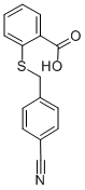 CAS#: 100961-52-2， 2-(4-Cyano-Benzylsulfanyl)-Benzoic Acid