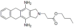 CAS#: 10110-15-3， Butyl 4,11-Diamino-1,3,5,10-Tetrahydro-2H-Naphth[2,3-f]Isoindole-2-Propionate
