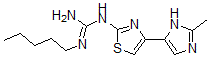 CAS#: 101189-47-3， 2-(N-Pentyl-N'-Guanidino)-4-(2-Methylimidazol-4-Yl)Thiazole
