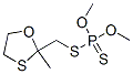 CAS 登录号：1012-61-9， 二甲氧基-[(2-甲基-1,3-氧硫杂环戊烷-2-基)甲硫基]-巯基膦烷