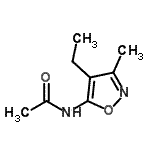 CAS#: 101251-30-3， N-(4-Ethyl-3-Methyl-1,2-Oxazol-5-Yl)Acetamide