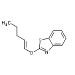 CAS#: 101383-79-3， 2-[(1E)-1-Penten-1-Yloxy]-1,3-Benzothiazole