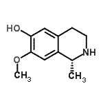 CAS#: 101467-40-7， (1R)-7-Methoxy-1-Methyl-1,2,3,4-Tetrahydro-6-Isoquinolinol