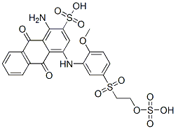 CAS#: 10150-26-2， 1-Amino-9,10-Dihydro-4-[[2-Methoxy-5-[[2-(Sulfooxy)Ethyl]Sulfonyl]Phenyl]Amino]-9,10-Dioxo-2-Anthracenesulfonic Acid