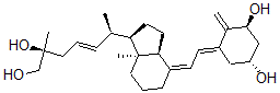 CAS#: 101558-90-1， 1,24,26-Trihydroxy-delta 22-Vitamin D3