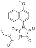 CAS#: 101564-81-2， 1-(Carboethoxymethyl)-3-(4-Methoxy-1-Naphthyl)-Parabanic Acid