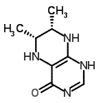 CAS#: 101629-11-2， (6R,7S)-6,7-Dimethyl-5,6,7,8-Tetrahydro-4(1H)-Pteridinone