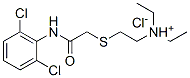 CAS#: 101651-69-8， 2-[(2,6-Dichlorophenyl)Carbamoylmethylsulfanyl]Ethyl-Diethyl-Azanium Chloride