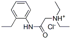 CAS#: 101651-71-2， Diethyl-[(2-Ethylphenyl)Carbamoylmethyl]Azanium Chloride