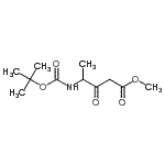 CAS#: 101669-78-7， Methyl 4-({[(2-Methyl-2-Propanyl)Oxy]Carbonyl}Amino)-3-Oxopentanoate