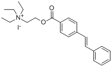 CAS#: 101710-52-5， (2-Hydroxyethyl)Triethylammonium Iodide 4-Stilbenecarboxylate
