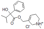 CAS#: 101711-01-7， (1-Methyl-5,6-Dihydro-2H-Pyridin-1-Ium-3-Yl)Methyl 2-Hydroxy-3-Methyl-2-Phenylbutanoate Chloride