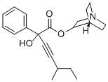 CAS#: 101711-10-8， 1-Azabicyclo[2.2.2]Octan-8-Yl 2-Hydroxy-5-Methyl-2-Phenylhept-3-Ynoate
