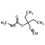 CAS#: 101714-84-5， 3-Ethyl-1-Pentyn-3-Yl Methylcarbamate