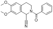 CAS#: 10174-83-1， 2-Benzoyl-1-Cyano-6,7-Dimethoxy-1,2,3,4-Tetrahydroisoquinoline