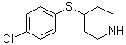 CAS#: 101768-63-2， 4-[(4-Chlorophenyl)Sulfanyl]Piperidine