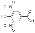 结构式 CAS# 1019-52-9, 4-羟基-3,5-二硝基苯甲酸