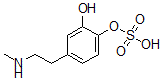 CAS 登录号：101910-86-5， [2-羟基-4-(2-甲基氨基乙基)苯基]硫酸氢酯