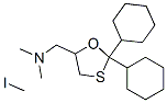 CAS#: 101990-82-3， 2,2-Dicyclohexyl-5-((Dimethylamino)Methyl)-1,3-Oxathiolane Methiodide
