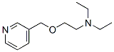 CAS#: 102206-54-2， N,N-Diethyl-2-(Pyridin-3-Ylmethoxy)Ethanamine