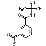 CAS#: 10222-93-2， N-(2-Methyl-2-Propanyl)-3-Nitrobenzamide
