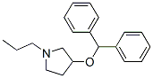 CAS#: 102239-19-0， 3-Benzhydryloxy-1-Propyl-Pyrrolidine
