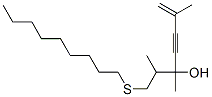 CAS#: 102244-22-4， 2,3,6-Trimethyl-1-Nonylsulfanyl-Hept-6-En-4-Yn-3-Ol