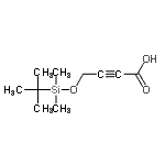 CAS#: 102245-65-8， 4-{[Dimethyl(2-Methyl-2-Propanyl)Silyl]Oxy}-2-Butynoic Acid