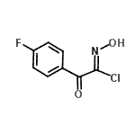 CAS#: 102252-73-3， (1Z)-2-(4-Fluorophenyl)-N-Hydroxy-2-Oxoethanimidoyl Chloride