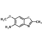 CAS#: 102308-71-4， 6-Methoxy-2-Methyl-1,3-Benzothiazol-5-Amine