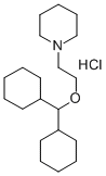 CAS#: 102376-35-2， 1-[2-(Dicyclohexylmethoxy)Ethyl]-Piperidine Hydrochloride (1:1)
