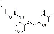 CAS#: 102417-11-8， Butyl N-[2-[2-Hydroxy-3-(Propan-2-Ylamino)Propoxy]Phenyl]Carbamate