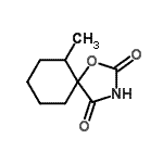 CAS#: 102495-12-5， 6-Methyl-1-Oxa-3-Azaspiro[4.5]Decane-2,4-Dione