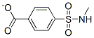 structure of CAS# 10252-63-8, 4-(Methylsulfamoyl)Benzoate;Zinc03597296