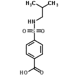 CAS#: 10252-68-3， 4-(Isobutylsulfamoyl)Benzoic Acid