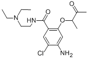 CAS#: 102670-46-2， 4-Amino-5-Chloro-N-(2-Diethylaminoethyl)-2-(3-Oxobutan-2-Yloxy)Benzamide