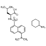 CAS#: 102783-70-0， N-{[5-(Dimethylamino)-1-Naphthyl]Sulfonyl}-L-Leucine - Cyclohexanamine (1:1)